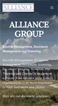 Mobile Screenshot of alliancegroup.co.uk